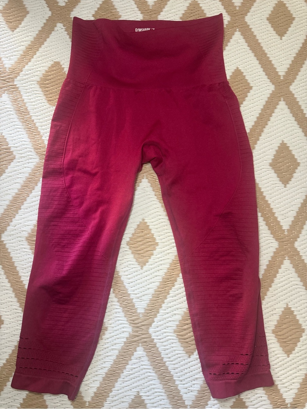Gymshark women’s High-Waist Deep Burgundy Leggings